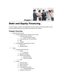 Finance Chapter 7 Homework Present Value 3905 The Overall Stock Price Rises to new fangled Sports Products Inc valuation