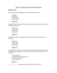 Counseling Chapter 12 1 Aca Answer How Many Aca Regions Are There Currently Answer Aca Provide