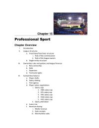 Finance Chapter 15 Homework Afl Professional football7 Explain The Concept Competitive Balance How Have Leagues Attempted Achieve competitive