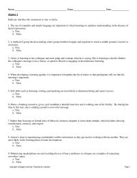 Business Communication Chapter 2d 1 Typical Ground Rules For Meetings Include Communicating Openly Being Supportive Listening Carefully