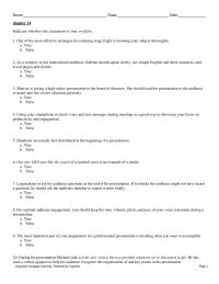 Business Communication Chapter 14d 1 Leave The Most Concise Voice Mail Message Possible Ideally Mentioning Only Your