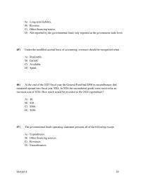 Accounting Chapter 4 2 General Fund true false budgetary Entries Are Not Recorded The Government wide Level true false the Governmental Activities Column