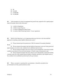 Accounting Chapter 5 2 at The Inception Lease For Equipment The Journal Entry Required The Capital
