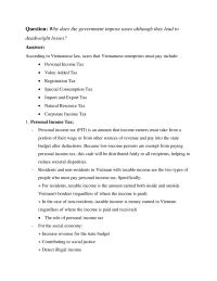 Personal Income Tax