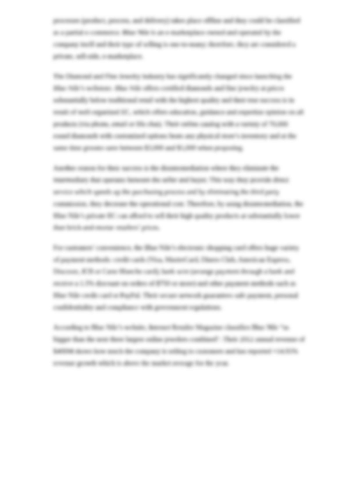 Blue nile essay image