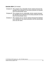 Accounting Chapter 10 Homework This Variance Simply The Difference Between The budgeted Fixed Cost And The Actual