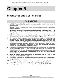Accounting Chapter 5 Homework Specific Identification ending Inventory Units From January 30 Units From January 20 And