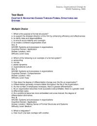 Business Development Chapter 5 1 Formal Structures And Systems Difficulty Level Easy Organizations That Have More Decentralized