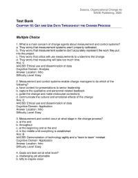 Business Development Chapter 10 1 Application Answer Location Ensure Accurate Data Difficulty Level Easy Change Leaders Should