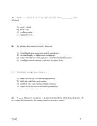 International Business Chapter 20 2 The Firm Can Reduce Its Tax Liabilities Using Transfer Prices Shift Earnings