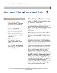 International Business Chapter 7 Homework Over 100 Countries Became Members Gat t And Worked together Further Liberalize Trade another Perspective