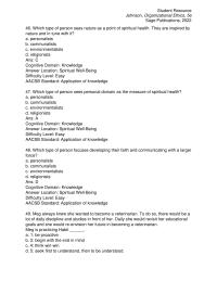 Business Ethics Chapter 3 2 Ans Cognitive Domain Application Answer Location Toxin Handlers Role Models Difficulty Level