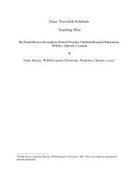 Business Development Chapter 4 Homework Canadian operation Triage Needs Immediately Undertaken Alleviate Pressure The Critical Risk points That Might