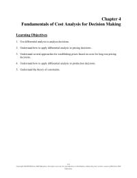 Accounting Chapter 4 Homework Issues Relating Costs And Sales Prices predatory Pricing o Predatory Pricing The Practice Setting