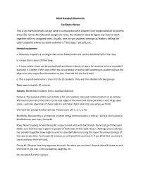 Business Development Chapter 4 Homework Now Challenge You Address this Problem Together How Might You Form Baseball Diamond