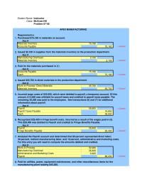 Accounting Chapter 7 Homework Only The Final Items The Work in process Account Above will Identified Correct Incorrect step B compute