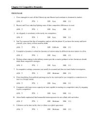 Business Law Chapter 13 1 Ans Pts Dif Moderate Obj 133 12 Cartels Are Also Known Trusts