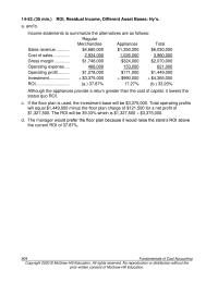 Accounting Chapter 14 Homework This Might Goodtime Discuss With Students The Fact That Different Companies And
