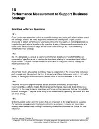 Accounting Chapter 18 Homework There Will New Demands For Knowledgeable Friendly Wait Staff new Performance Measures Might