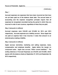 Accounting Chapter 3 Homework Accrued compensation And Benefits Payable the Expense Relating The Accrued Compensation And Benefits Was recorded
