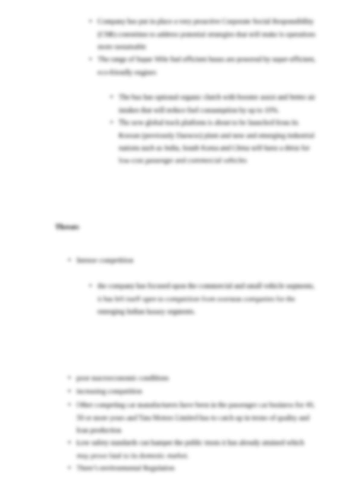 Conclusion of tata motors project picture