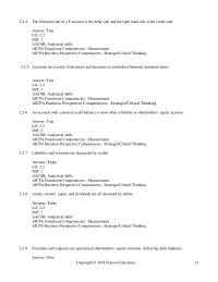 Accounting Chapter 2 2 Competencies Strategic critical Thinking Which The Following Statements Regarding Accounts False The