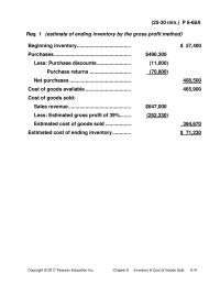 Accounting Chapter 6 Homework LIFO Minimize Income Taxes LIFO Reports The Highest Cost Goods Sold And