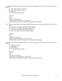 Accounting Chapter 6 2 Average cost Because Averages Old And Recent Costs The Answer Depends Whether Prices