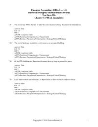 Accounting Chapter 7 1 Thinking Example Long term Tangible Asset Would Be Office Supplies Furniture Investment