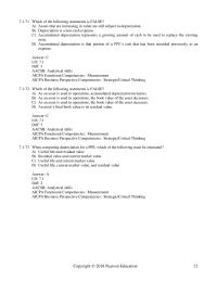 Accounting Chapter 7 2 Diff Analytical Skills Functional Competencies Measurement Business Perspective Competencies