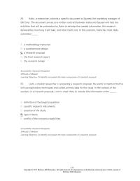 Marketing Chapter 2 2 24 Katie Researcher Submits Specific Document Sayeed The Marketing Manager Corp The