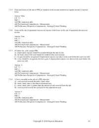 Accounting Chapter 7 3 Gains on the sale of equipment increase net income while losses on the sale of equipment decrease net income