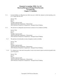 Accounting Chapter 9 1 Strategic critical Thinking When Company Has Earned All The Revenue Had Previously