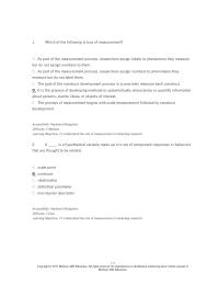 Marketing Chapter 7 1 Hypothetical Variable Made Set Component Responses Behaviors That Are Thought Related