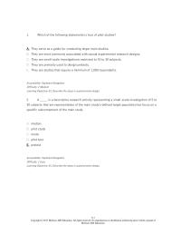 Marketing Chapter 8 1 Descriptive Research Activity Representing Small scale Investigation Subjects That Are Representative The