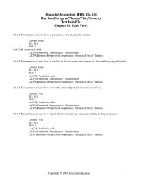 Accounting Chapter 11 1 The statement of cash flows is used by the firm’s creditors to evaluate the firm’s ability to pay dividends