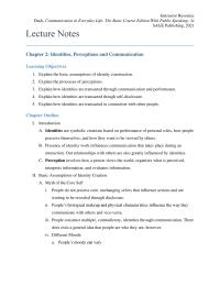 Communications Chapter 2 Homework Performing Personal Identities Then Includes communicating And Behaving Ways Culturally Understood Represent Those characteristic&nbsp;