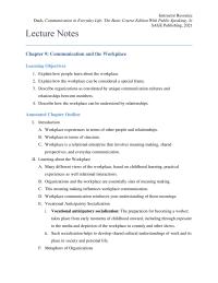 Communications Chapter 9 Homework The Workplace Culture Workplace Communication And Atmosphere Differ From Place Place Workplaces
