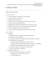 Communications Chapter 11 Homework Partial Removal Unknown Variables Establishment Expectations Asking The Questions During Employment Interview