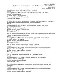 Communications Appendix 2 Ans The Area Communication Apprehension Which Has Recently Been Extended Several Other