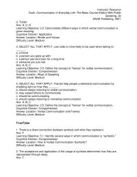 Communications Chapter 3 2 Domain Application Answer Location Denotative And Connotative Meanings Difficulty Level Medium Media