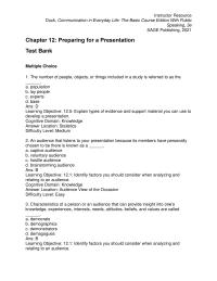 Communications Chapter 12 1 Communication Everyday Life The Basic Course Edition With Public Speaking Sage Publishing