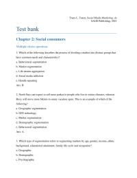 Marketing Chapter 2 1 35 Which The Following Completes The Statement Social Media Content The