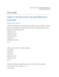 Marketing Chapter 3 1 37 Which The Following Best Describes Opinion Leaders Opinion Leaders Are Technically
