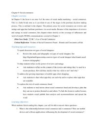 Marketing Chapter 9 Homework Social Commerce Overview in The Focus Zone The Zones Social Media