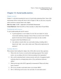Marketing Chapter 11 Homework Table 116 Illustrates Cost benefit Analysis Corporate Blog blog Value Index Simple Equation