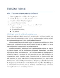 Marketing Instructor Manual Homework The Text features Tactical Planning And Activities That Will Especially Beneficial For