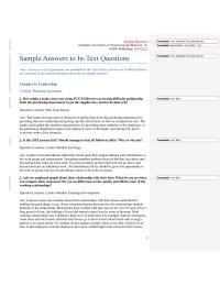 Management Chapter 6 Homework Font Bold student Resources can dura Essentials Organizational Behavior 3esage Publishing Think Time When
