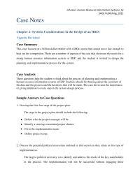 Human Resources Chapter 2 Homework Discuss The Potential Political Necessities Outlined This Section They Relate This Type