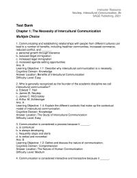 Communications Chapter 1 1 Learning Objective 14 Explain The Different Contexts That Make The Contextual Model